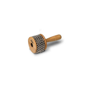Nino Percussion NINO701 Kids Small Wooden Cabasa in Natural Finish (VIDEO)
