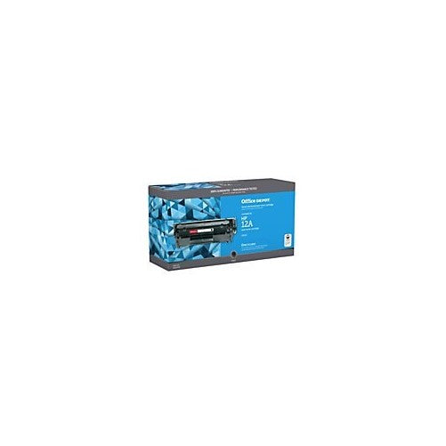 Office Depot(R) Brand Model 12A Remanufactured Black Laser Cartridge