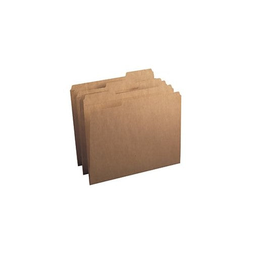 Smead File Folder, Reinforced 1/3-Cut Tab, Letter Size, Kraft, 100 Per Box (10734)
