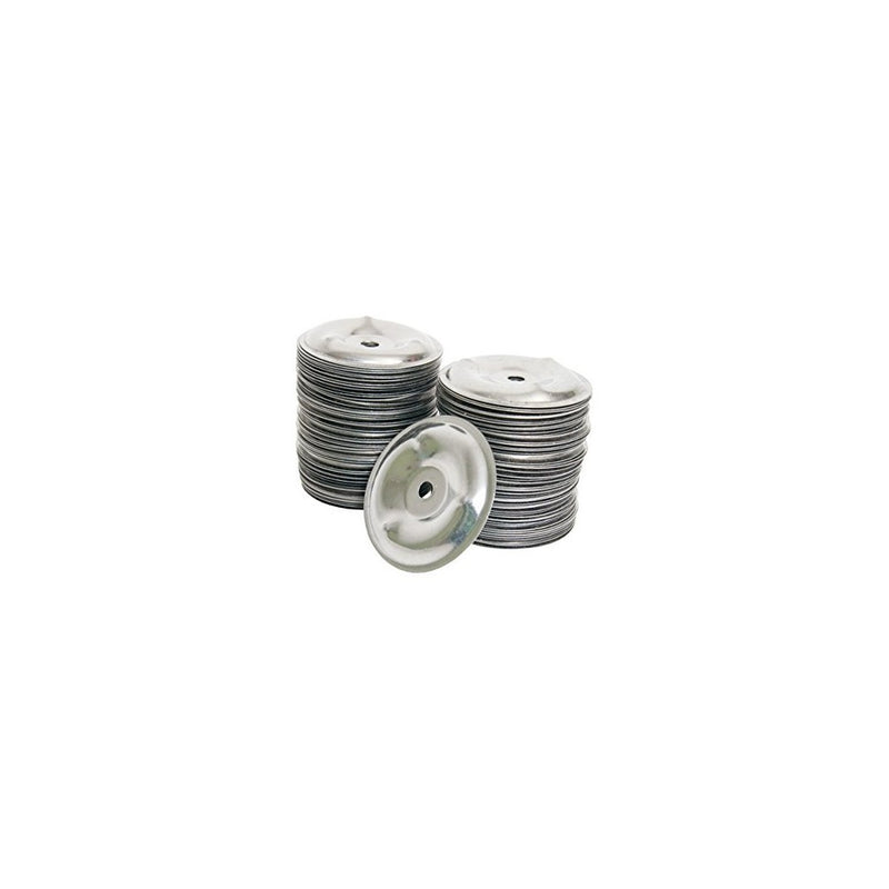 Steel Tambourine Jingles, 100 Count