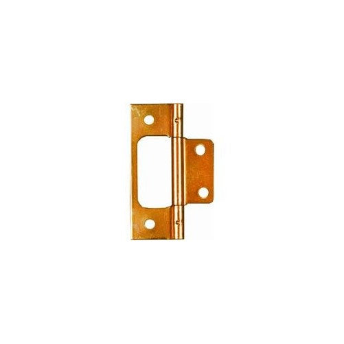 National Hardware N146-951 V530 Surface-Mounted Hinges in Brass, 2 pack