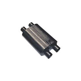 Flowmaster 9525454 Super 40 Muffler - 2.50Dual IN / 2.50 Dual OUT - Aggressive Sound