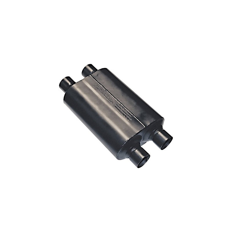 Flowmaster 9525454 Super 40 Muffler - 2.50Dual IN / 2.50 Dual OUT - Aggressive Sound