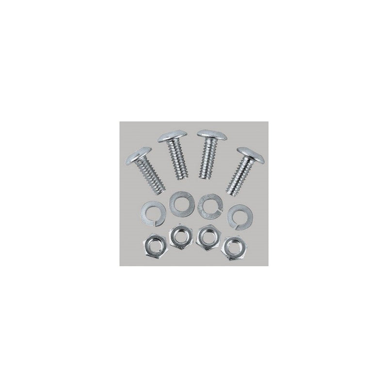 Custom Accessories 93369 Stainless Steel Metric License Plate Fastener
