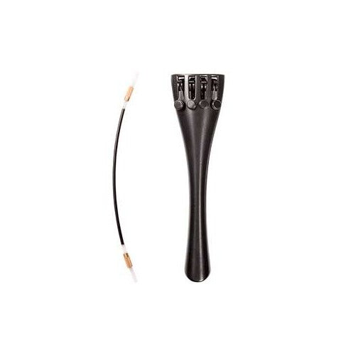Wittner 1/2 - 3/4 Cello Ultra Composite Tailpiece with 4-tuners and Nylon Tailgut