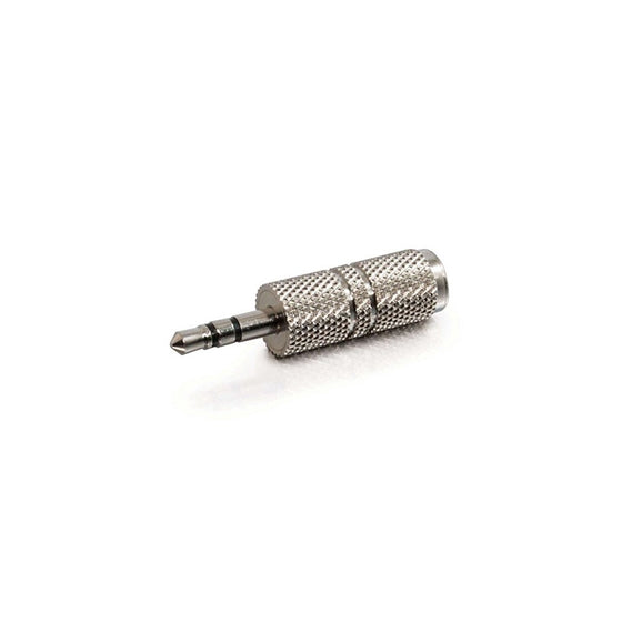 C2G/Cables to Go 40634 3.5mm Stereo Male to 3.5mm Mono Female Adapter, TAA Compliant