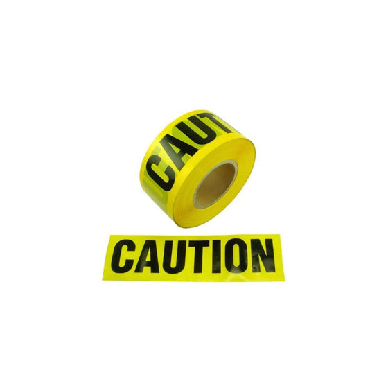 Comfitwear High-Visibility 'Caution' Safety Tape, 3" X 1000' Roll
