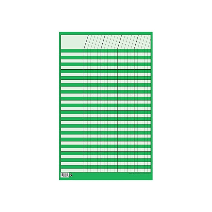 Creative Teaching Press Small Vertical Incentive Chart, Green (5075)