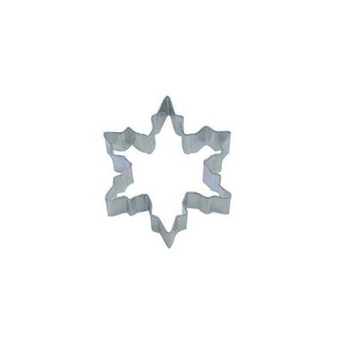 R&M Snowflake 3.75" Cookie Cutter in Durable, Economical, Tinplated Steel