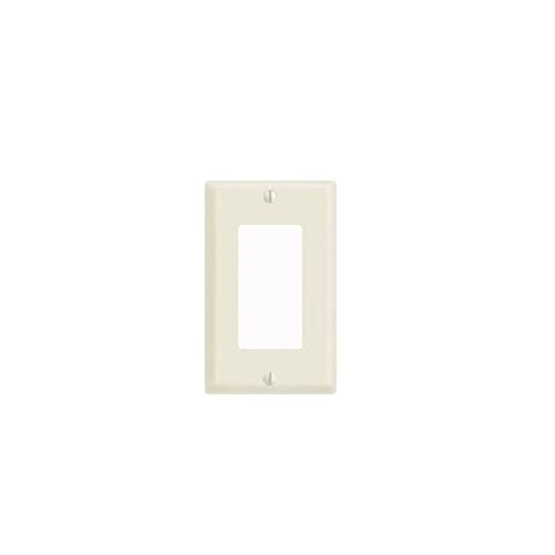 1g Deco Wall Plate Almond