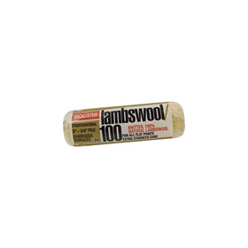 Wooster Brush R292-9 Lambswool 100 Roller Cover, 3/4-Inch Nap, 9-Inch