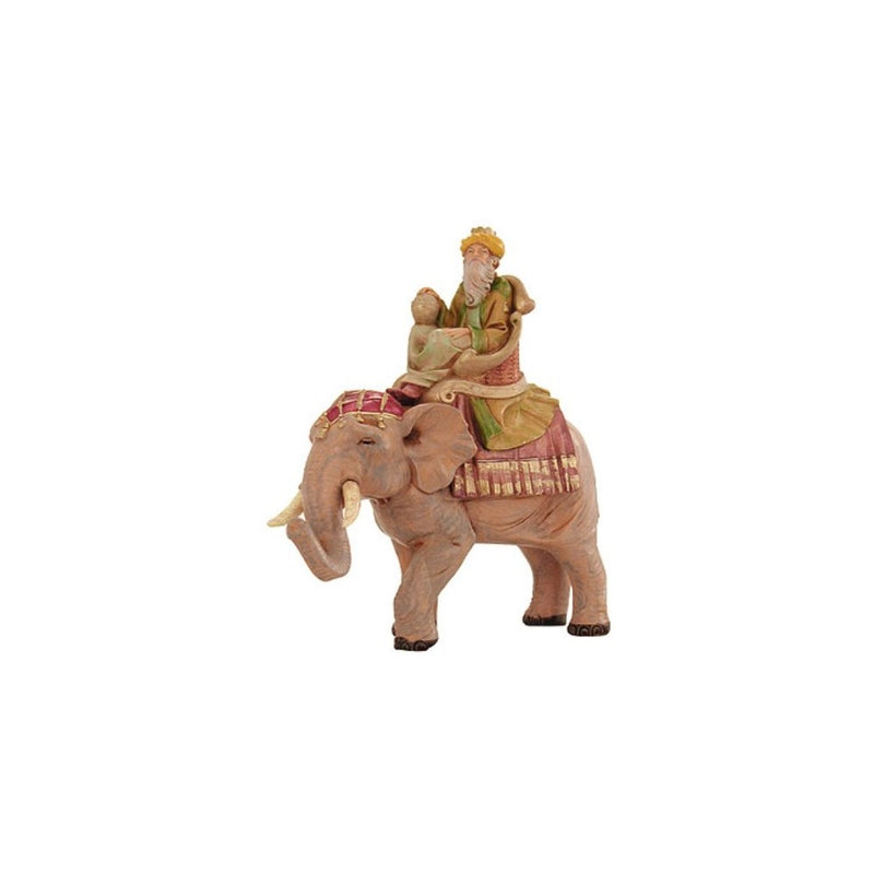 Fontanini GASPAR ON ELEPHANT Figurine 5 Inch Series