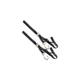 BikeMaster Tiedowns With Integrated Soft Hooks (BLACK)