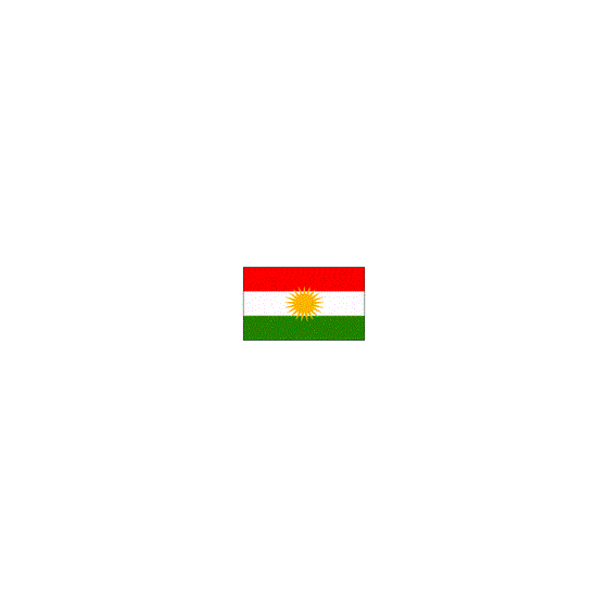 NEOPlex 3' x 5' International Flags of the World's Countries - Kurdistan