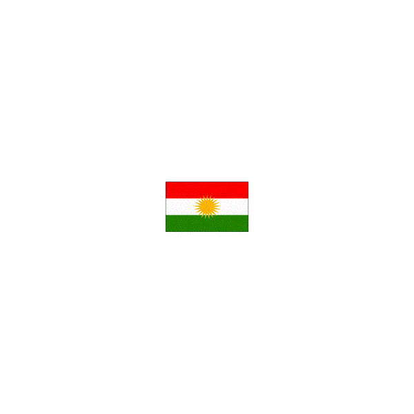 NEOPlex 3' x 5' International Flags of the World's Countries - Kurdistan