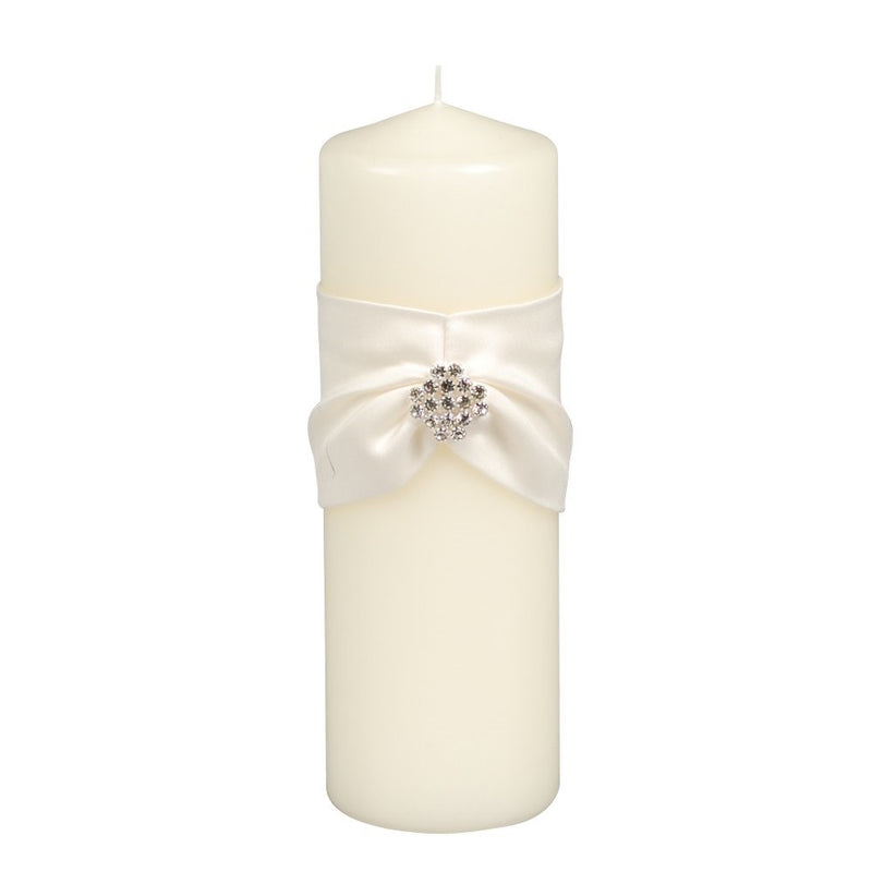 Ivy Lane Design Garbo Collection Unity Candle, Ivory