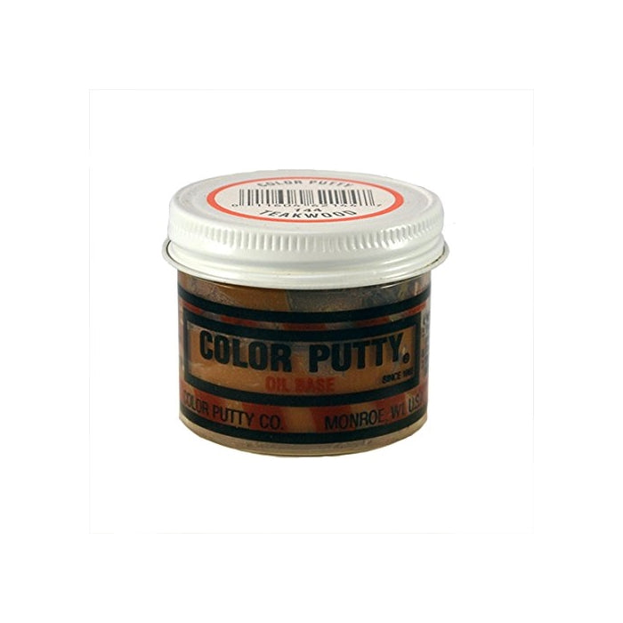 Color Putty Company 144 Color Putty 3.68 Ounce Jar, Teakwood