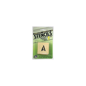 Hy-Ko ST-1 1" Reusable Carded Number & Letter Stencil