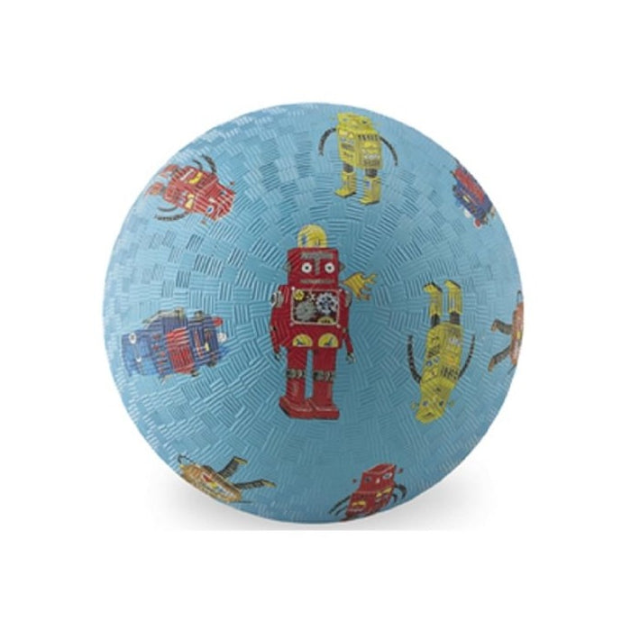 Crocodile Creek 7" Playball - Robots allover