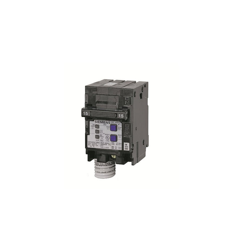 Siemens Q215AFC 15-Amp 2 Pole 120-Volt Combination Type Arc Fault Circuit Interrupter