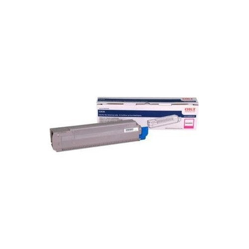Oki C830 Series Magenta Toner, 8000 Yield, Type C14 - Genuine Orginal OEM toner