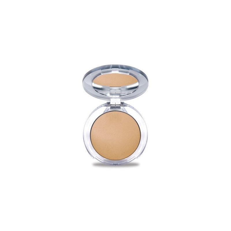 4-in-1 Pressed Mineral Makeup Foundation with Skincare Ingredients, Light Tan, 0.28 Ounce