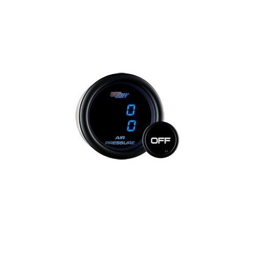 GlowShift Tinted 7 Dual Digital Air Pressure Gauge