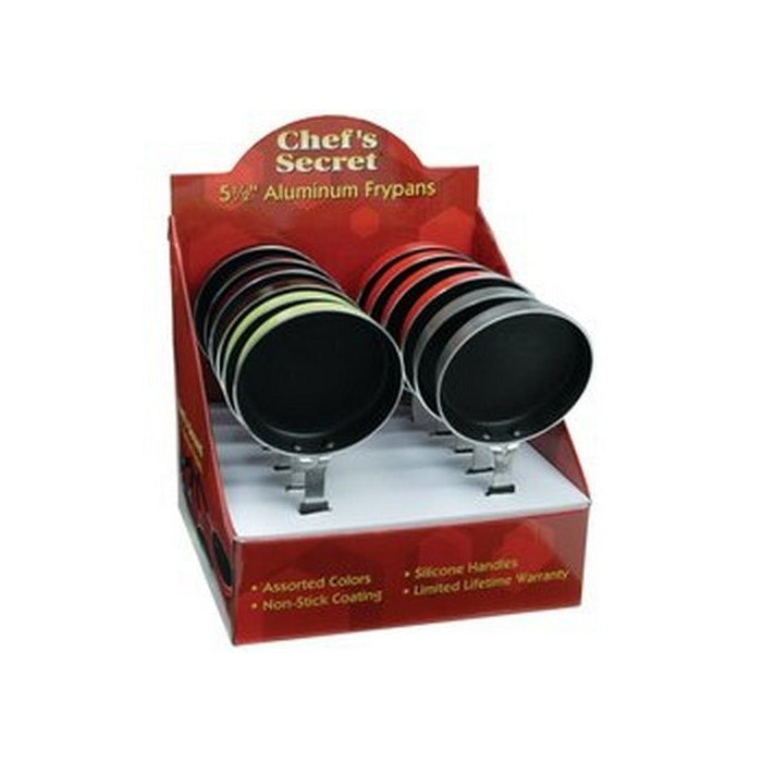 Chef 5-1/2" Al Fry PAN-12PC Display