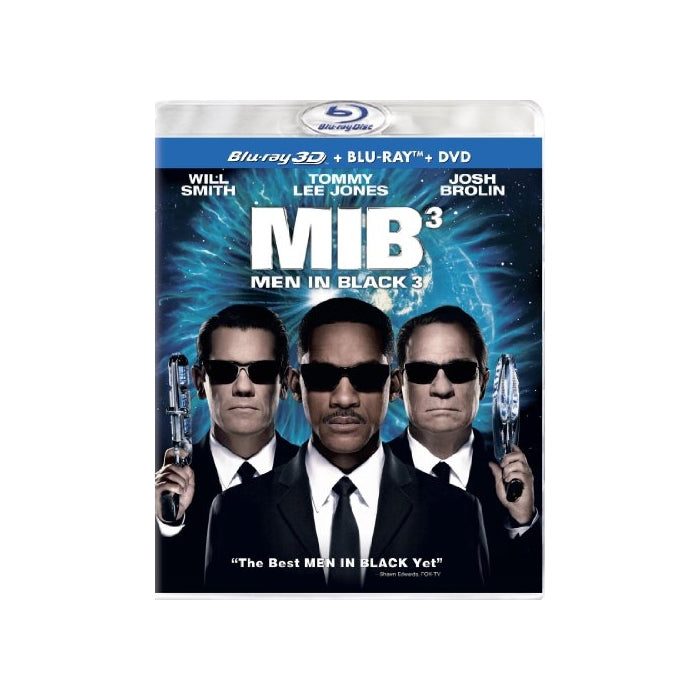 Men in Black 3 (Three Disc Combo: Blu-ray 3D / Blu-ray / DVD UltraViolet Digital Copy)