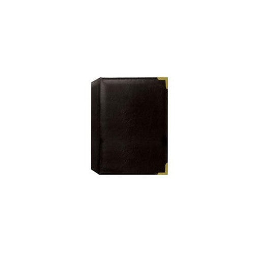 Pioneer Photo Albums Oxford Brass Corner Series 5X7 24 Photo Album - Black (1)