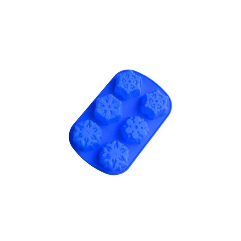 6 Even Snowflakes Silicone Cake Mold