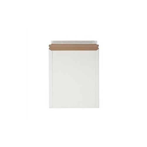 Pratt MJ-5 Self-Seal Stay Flat Mailer, White, 11" x 13 1/2" (Pack of 100)