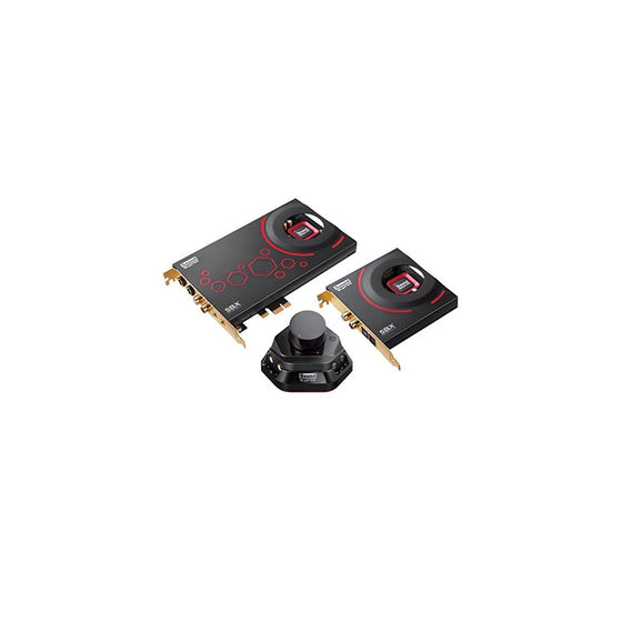 Creative Sound Blaster ZxR PCIe Audiophile Grade Gaming Sound Card with High Performance Headphone Amp and Desktop Audio Control Module