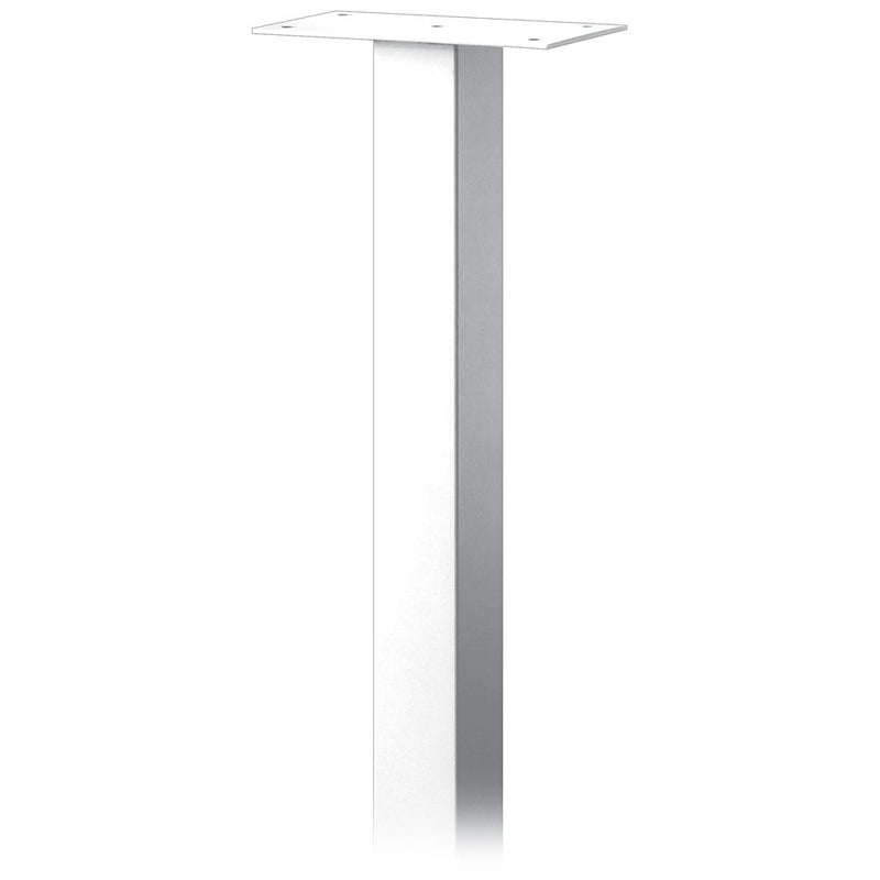 Salsbury Industries 4385WHT Standard Pedestal In-Ground Mounted for Roadside Mailbox, Mail Chest and Mail Package Drop, White