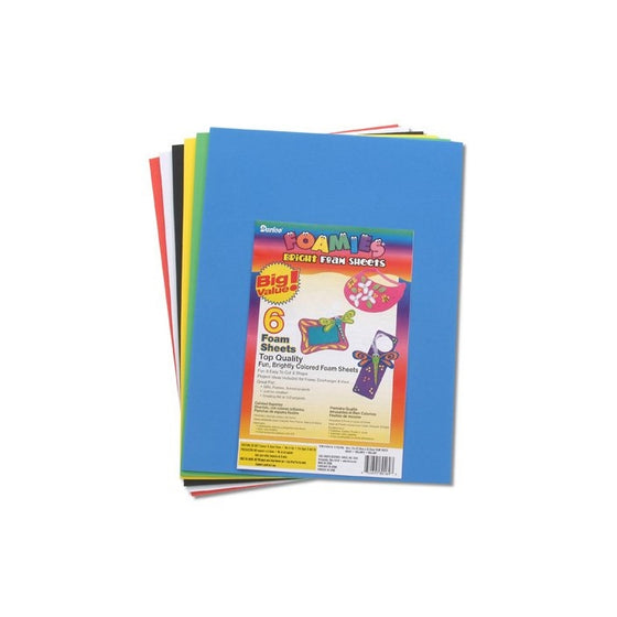 Foamies Sheets - Basic Colors - 9 x 12 inches - 1 sheet