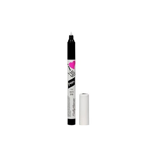 Sally Hansen I Heart Nail Art Pen, Fine, White - Pack of 2