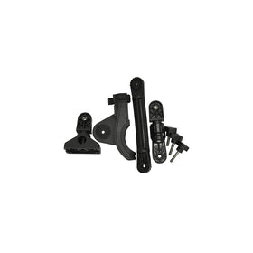 Baitcaster Rod Hldr W/0429& W/ 0241l,Blk Scotty 0388-Bk