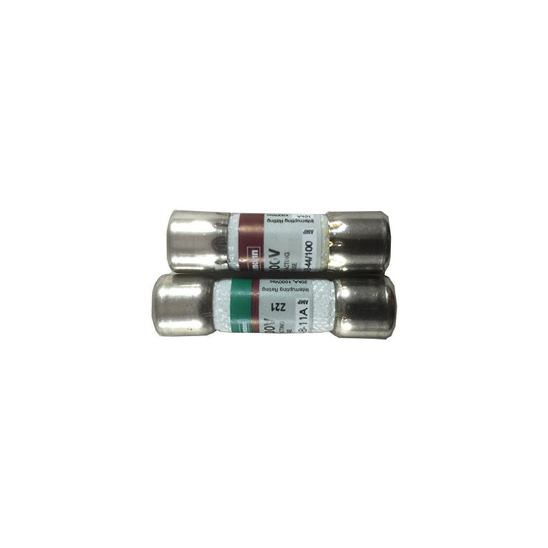 Combo pack: 1 piece DMM-11A (DMM11) and 1 piece DMM-44/100 (DMM 44 100) Digital multimeter replacement Fuse (Fluke)