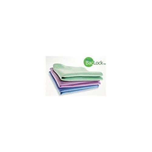 Norwex Antibacterial Suede Make-up Remover Face Cloth Set (Pack of 3),blue, purple and green