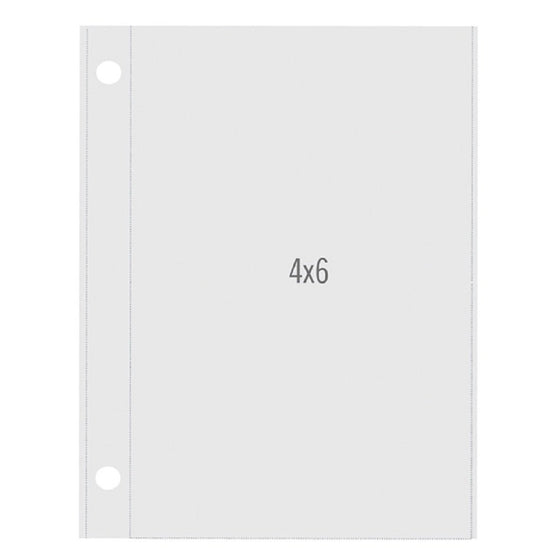 Simple Stories Snatp Pocket Pages with Vertical Pocket Binders (10 Pack), 4" by 6"