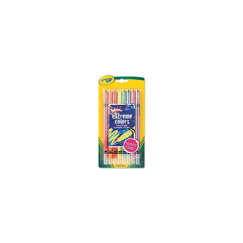 Crayola Twistables Extreme Color Crayons-8/Pkg