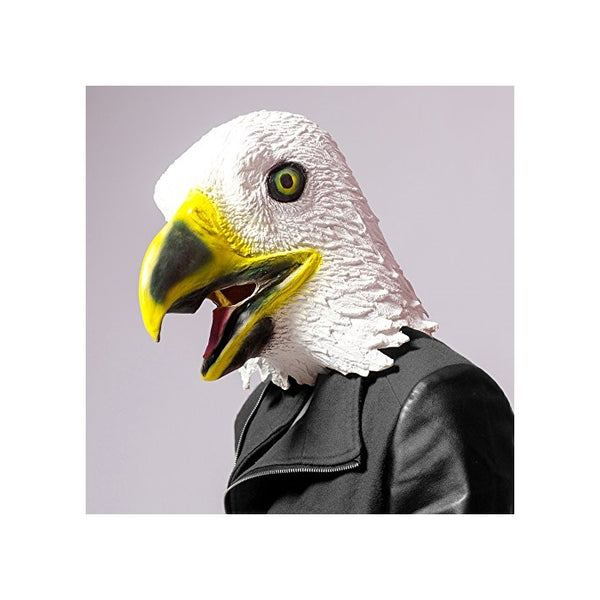 CreepyParty Novelty Halloween Costume Party Latex Birds Head Mask (Eagle)