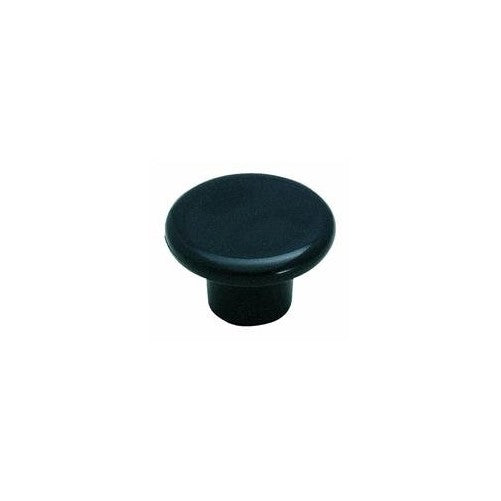 Amerock BP802PBK 1-1/4" Black Plastic Knob