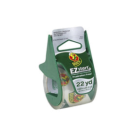 Duck Brand EZ Start Packing Tape With Dispenser, 1.88 Inch x 22.2 Yard, Clear, 1 Roll (393185)