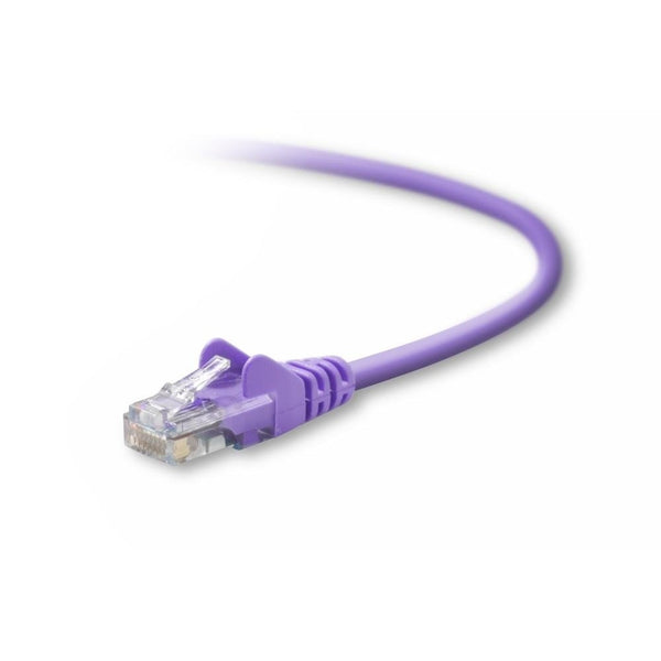 Belkin A3L791-03-PUR-S 3-Feet Cat 5E Network Cable