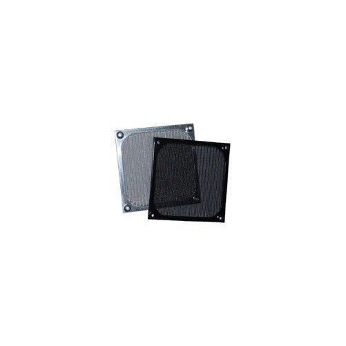 120mm Aluminum Fan Filter Grill Black