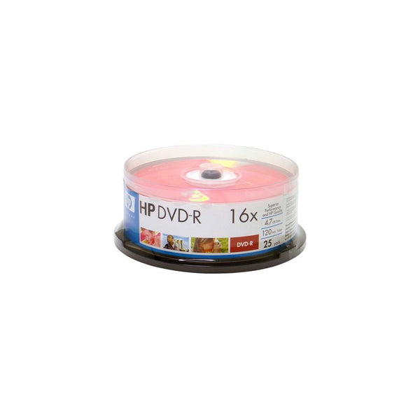 HP DM16025CB 4.7 16x DVD-Rs, 25-ct