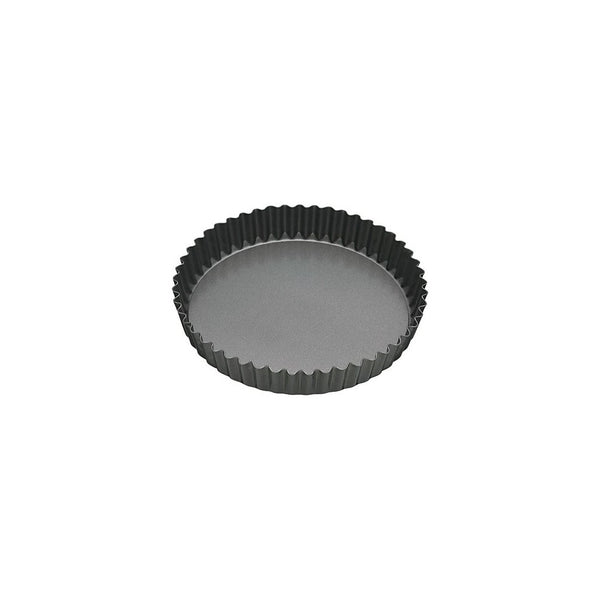 23cm Non-stick Fluted Loose Base Round Quiche Tin