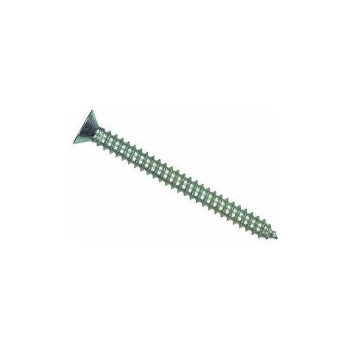 Hillman Stainless Steel Sheet Metal Screws No. 6 X 1-1/2 " Phillips Flat Head