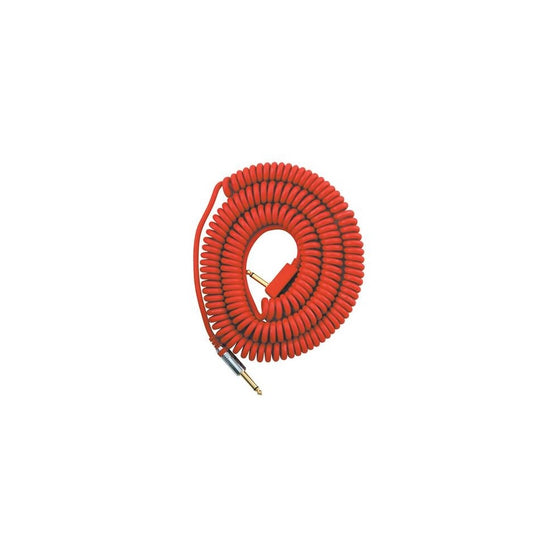 VOX VCC090RD Coiled Cable 29.5' with Mesh bag, Red